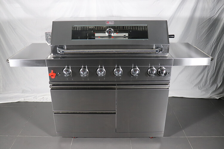 6 gas burners gas bbq grill