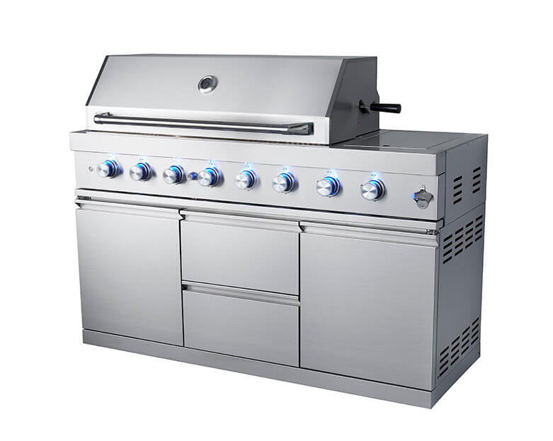 large gas bbq grill