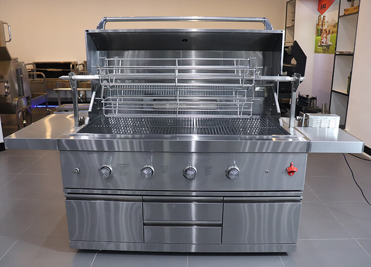 large gas bbq grill