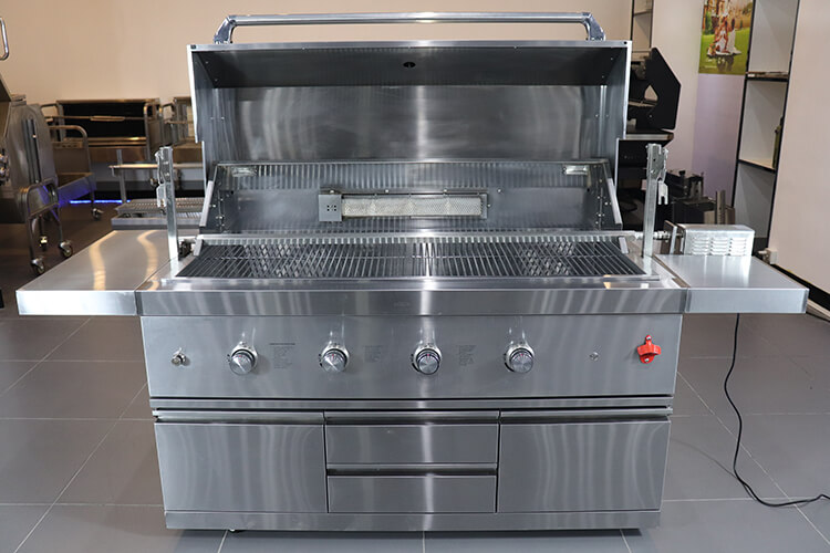 large gas spit roaster machine