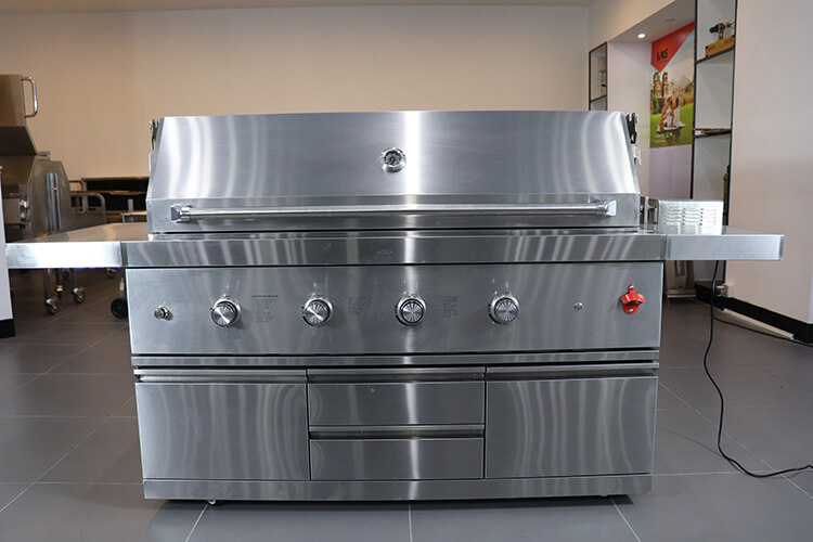 large gas spit roaster grill